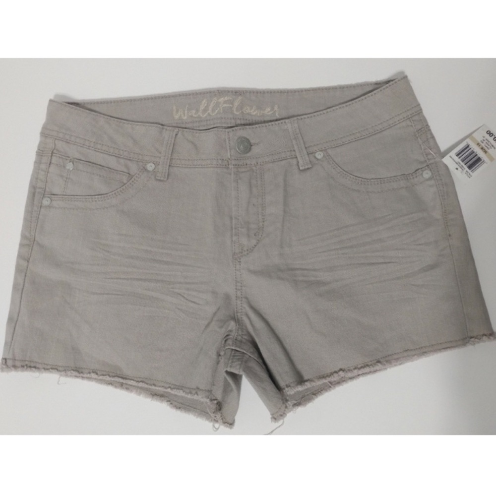 New Stone Grey Shorts Size 15